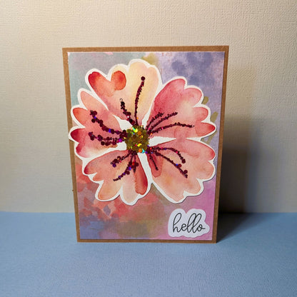 Wild Blooms - Hand Painted - Say Hello - 31 Rubies Designs