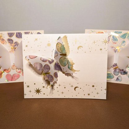 Butterflies Flutter By - Life's Special Moments - Handmade Greeting Card - 31 Rubies Designs
