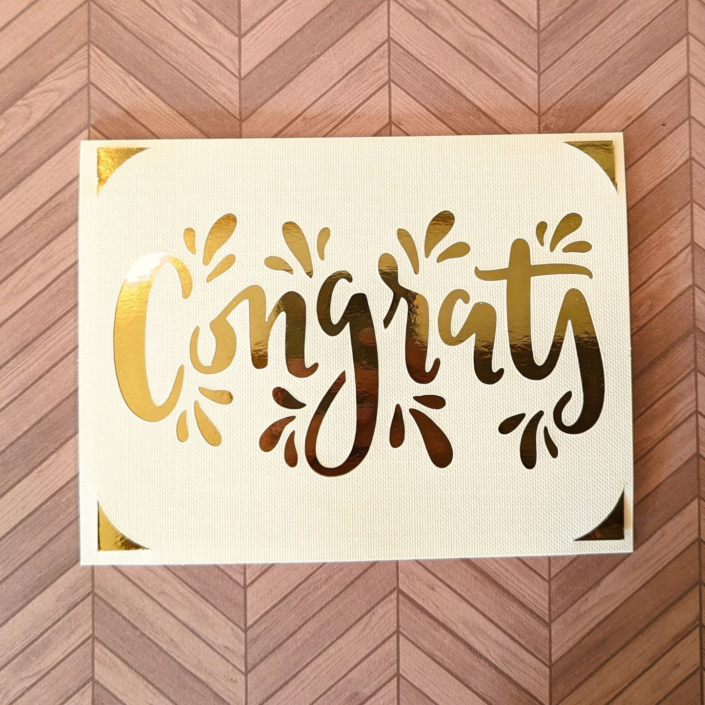 Congrats ✨ Color Options Available - Life's Special Moments - Handmade Card - 31 Rubies Designs