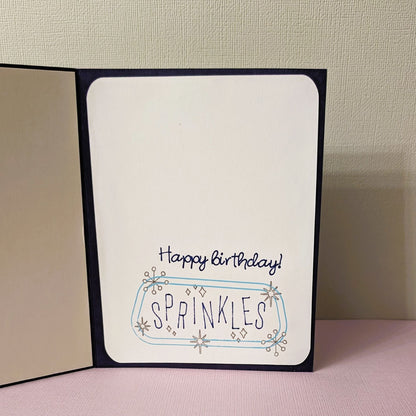 Cupcake & Sprinkles - Happy Birthday! - 31 Rubies Designs