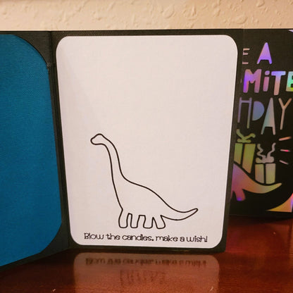 Dino-mite! - Happy Birthday Collection - Handmade Greeting Card - 31 Rubies Designs