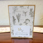 Elegant Herbs #1 - Say Hello Collection - Handmade Greeting Card - 31 Rubies Designs