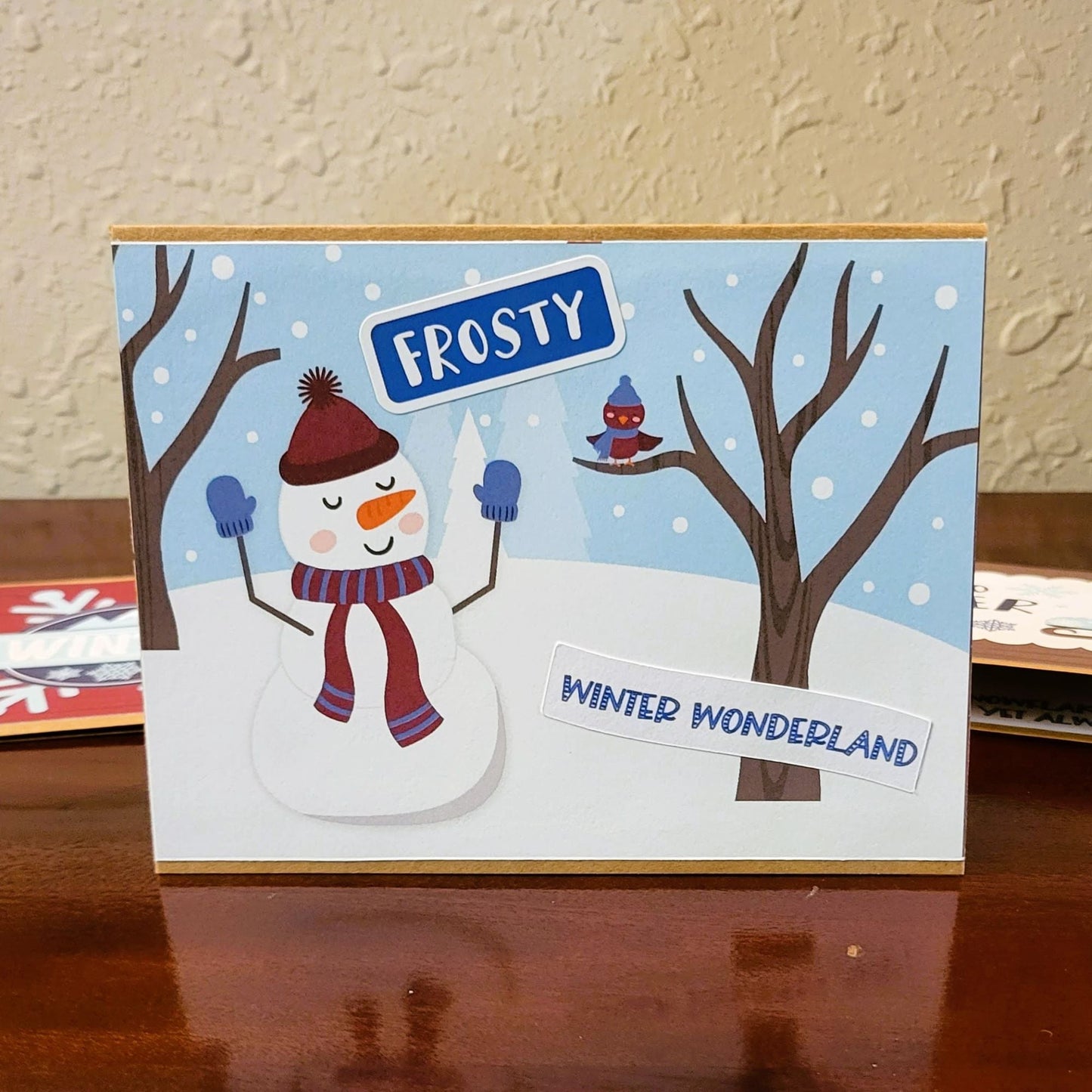 Frosty - Winter Wonderland Collection - Handmade Greeting Card - 31 Rubies Designs