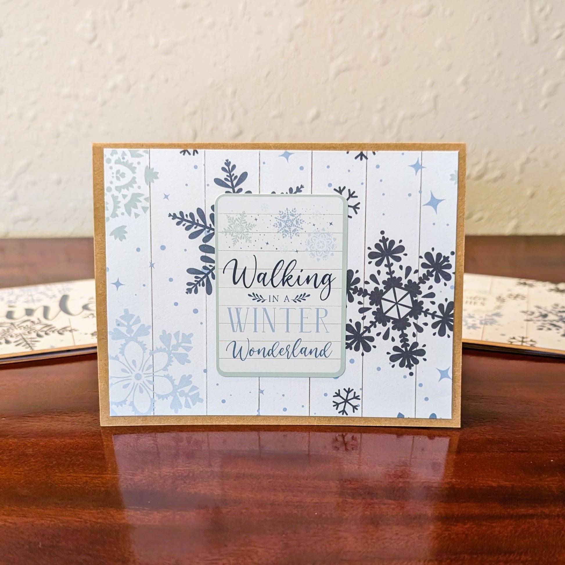Rustic Winter Wonderland - Winter Wonderland Collection - Handmade Greeting Card - 31 Rubies Designs