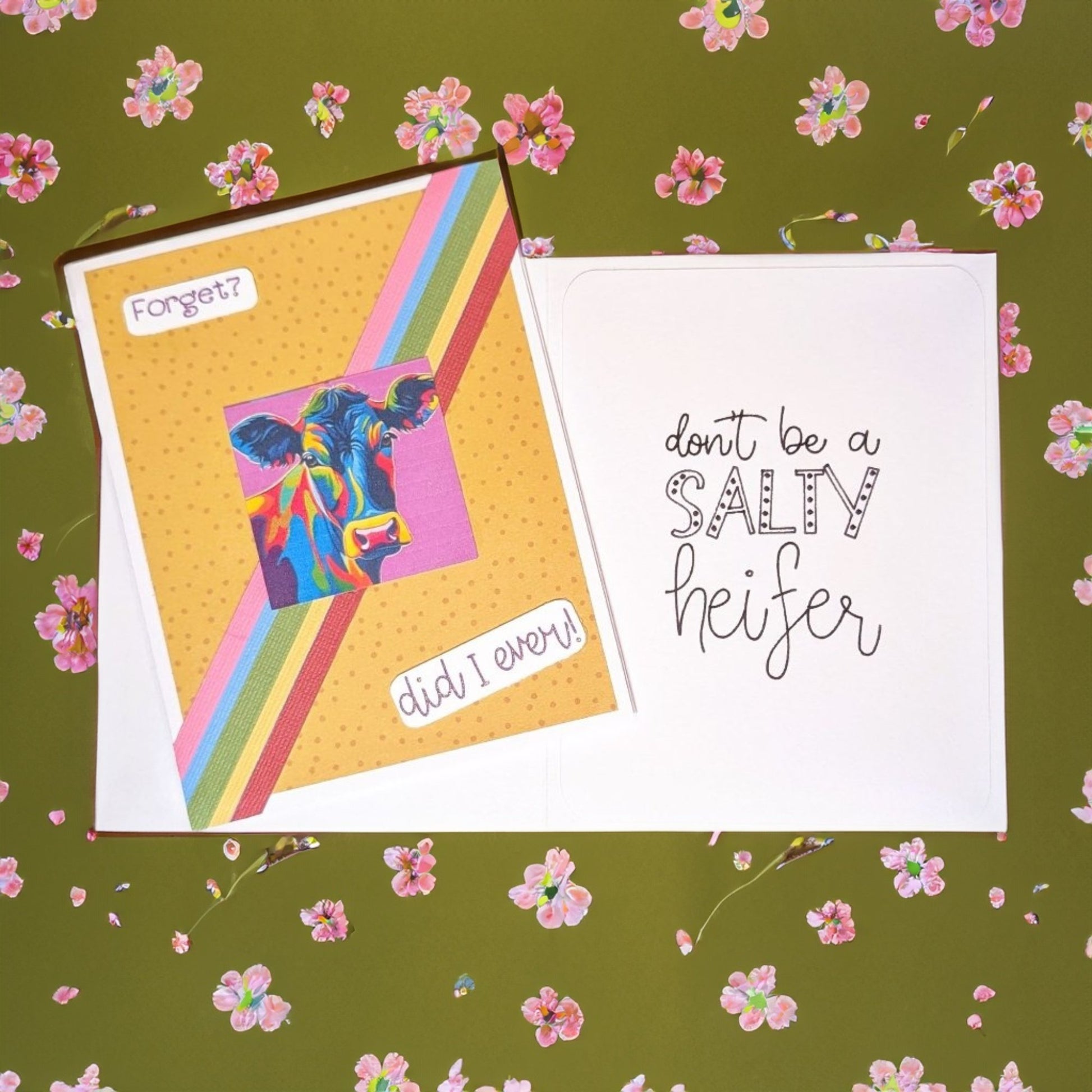 Salty Heifer - Forget? Did I Ever! - Sassy Birthday - 31 Rubies Designs