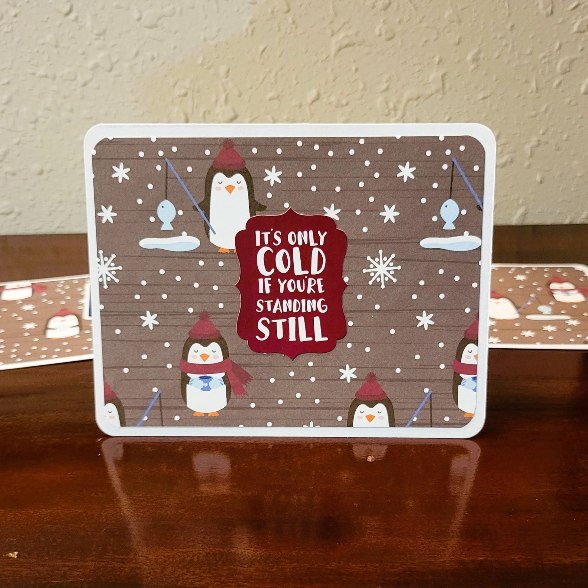 Set of 3 - Winter Wonderland, Set 2 - Carefully Curated - Handmade Greeting Cards - 31 Rubies Designs