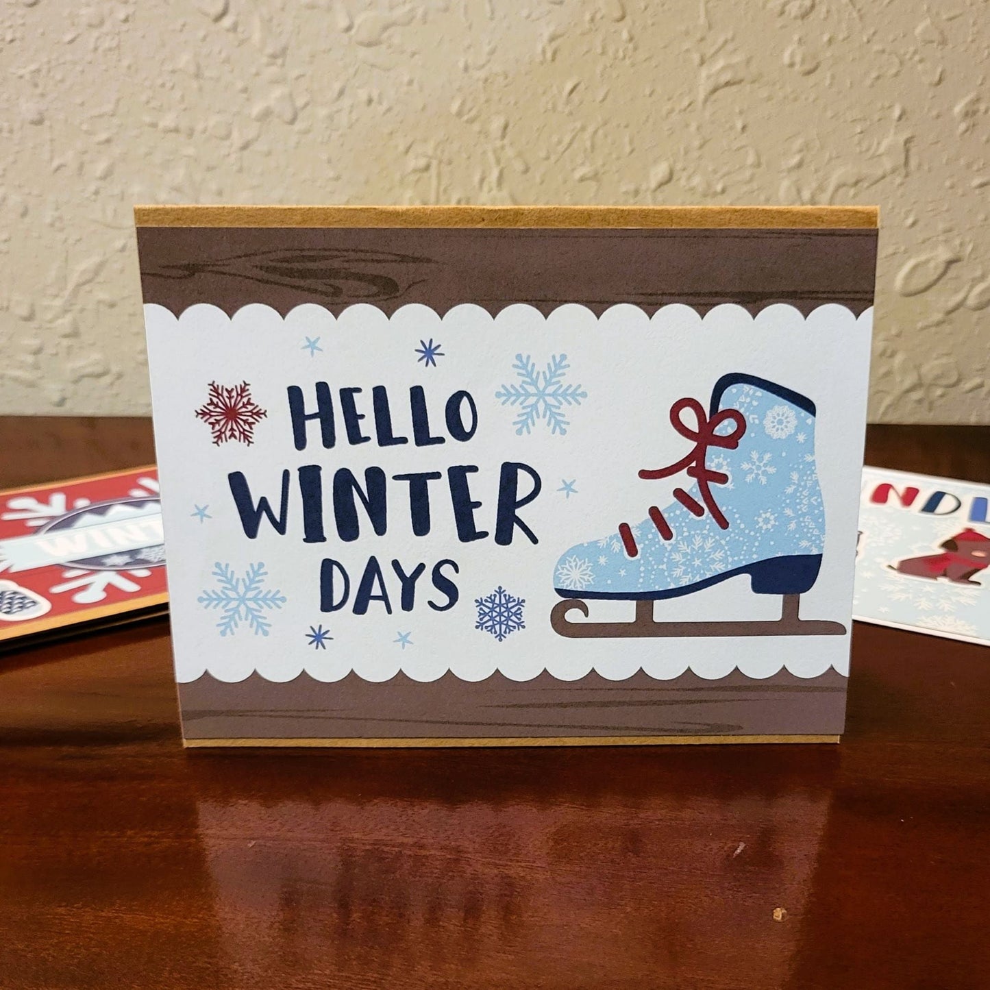 Set of 3 - Winter Wonderland, Set 4 - Carefully Curated - Handmade Greeting Cards - 31 Rubies Designs