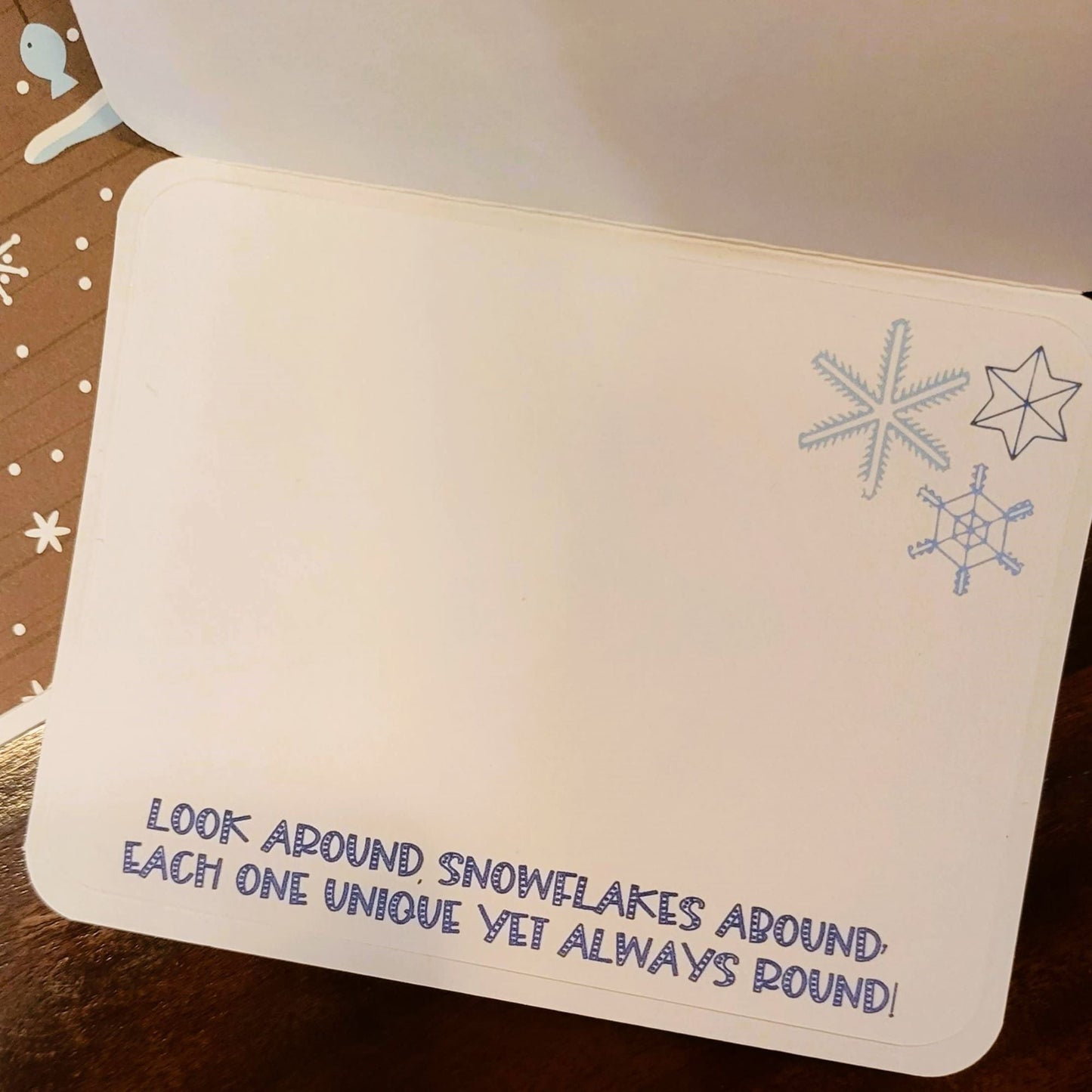 Snowman - Winter Wonderland Collection - Handmade Greeting Card - 31 Rubies Designs