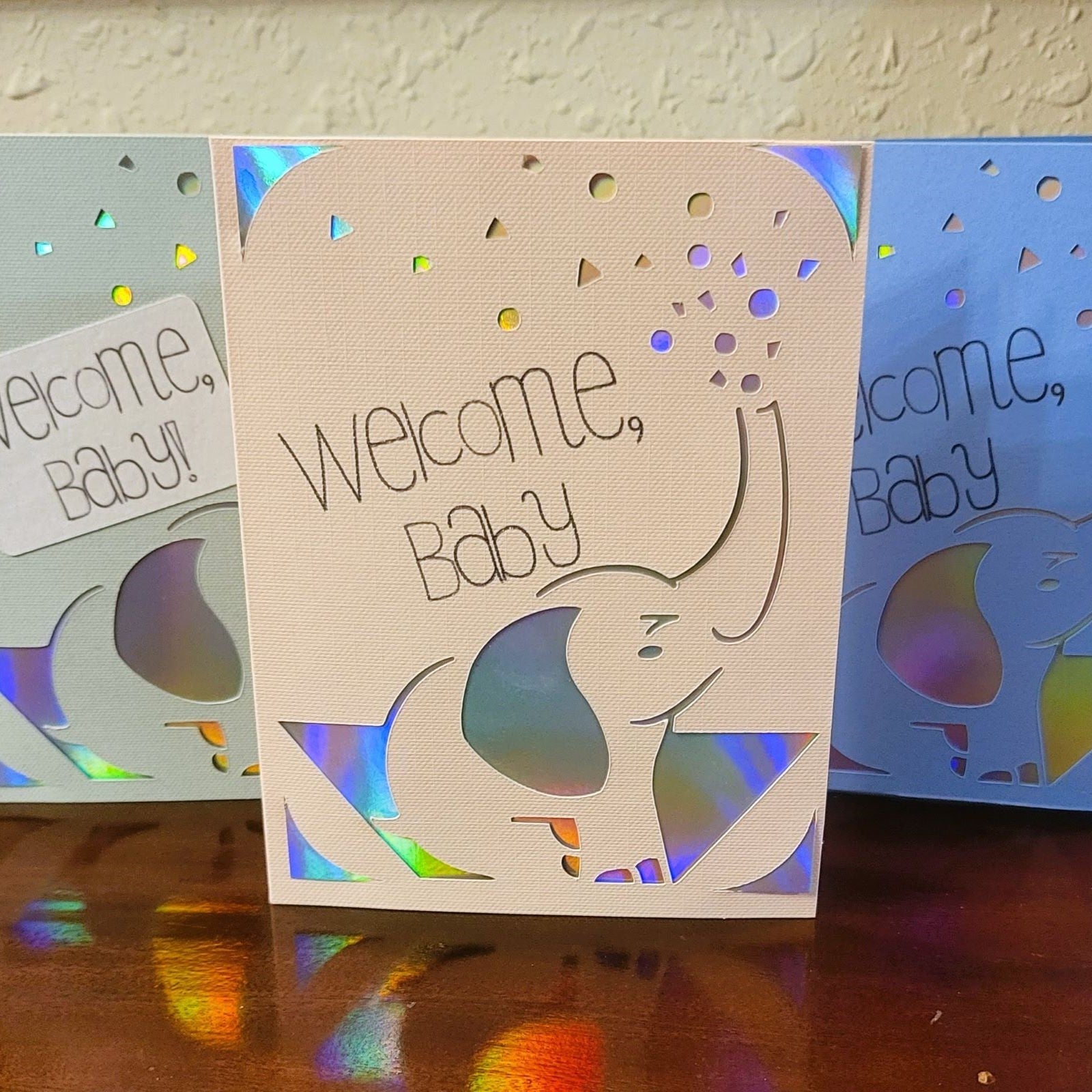 Welcome, Baby - Life's Special Moments - Handmade Greeting Card - 31 Rubies Designs