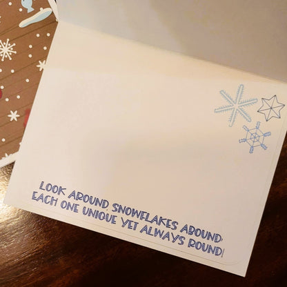 Winter Snow - Winter Wonderland Collection - Handmade Greeting Card - 31 Rubies Designs