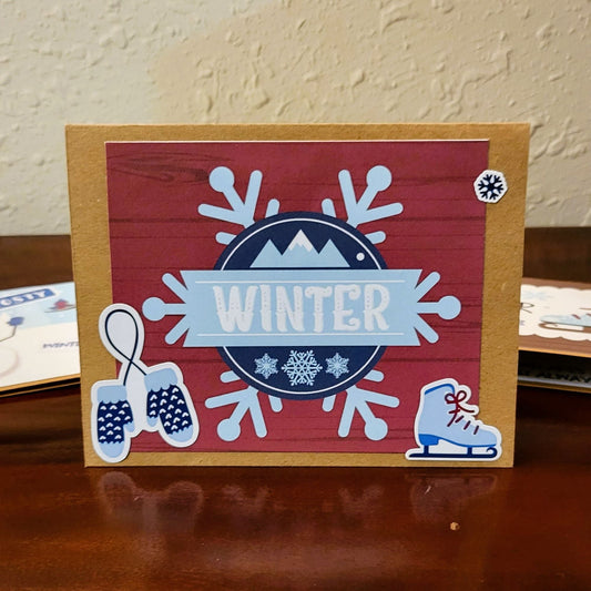 Winter - Winter Wonderland Collection - Handmade Greeting Card - 31 Rubies Designs